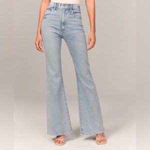 Abercrombie & Fitch Ultra High Rise Flare Jean
